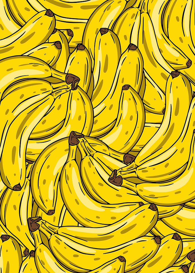 Seamless Banana Pattern