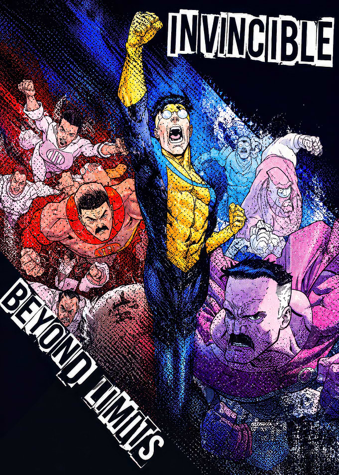 Invincible Beyond Limits Comic Art