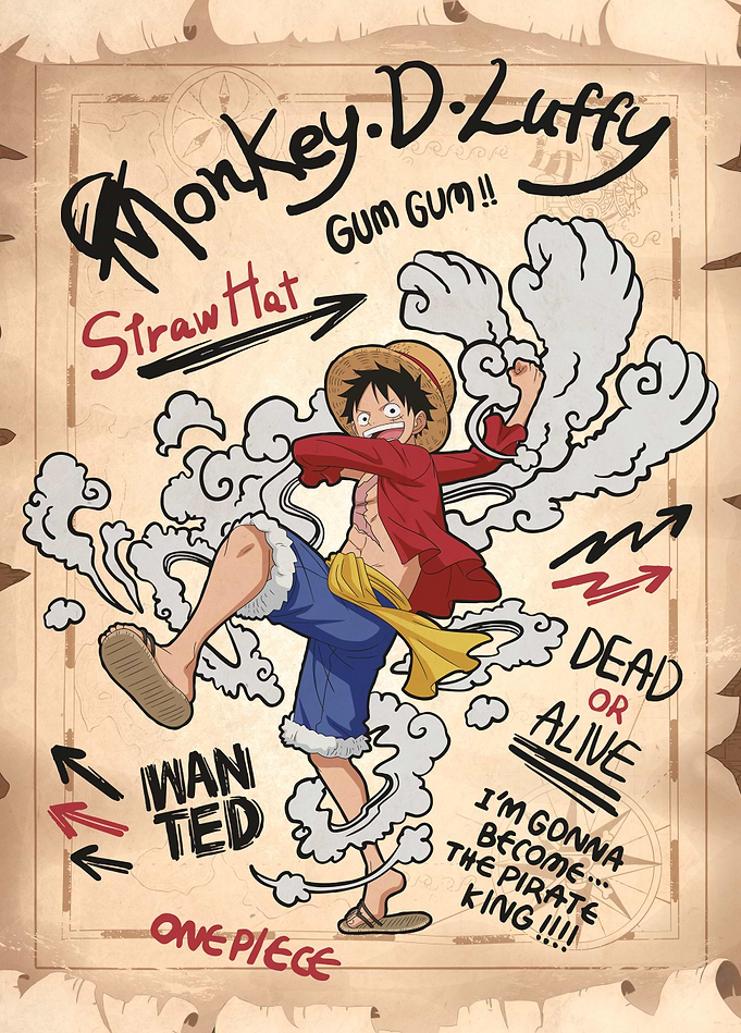 Luffy's Grand Adventure Graphic Poster