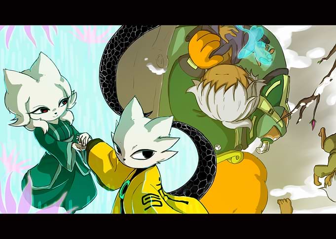 Anime characters with animal features