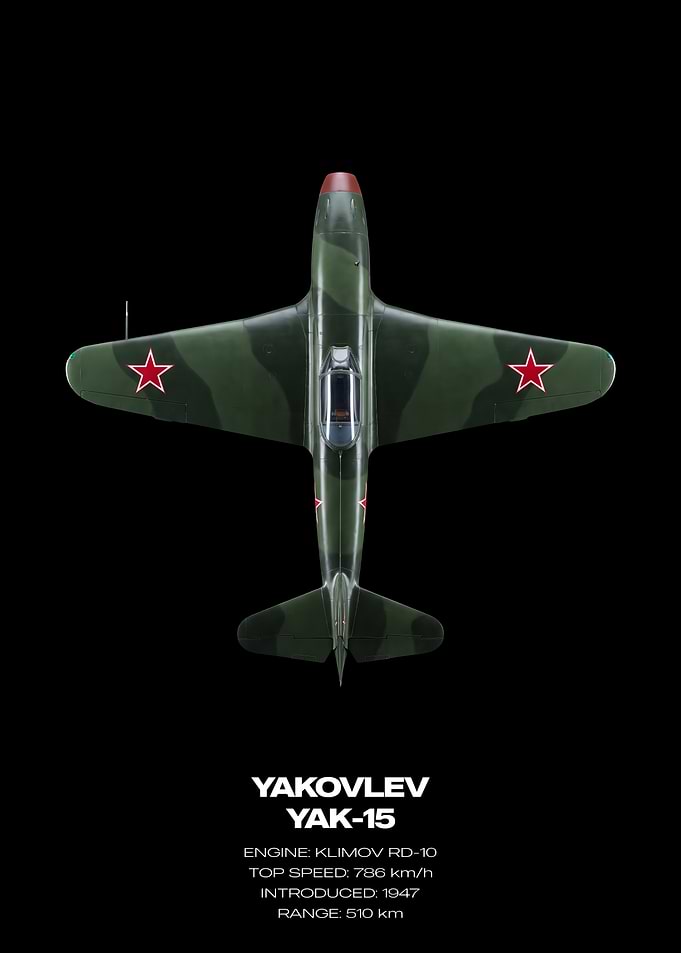 Yakovlev Yak-15 Jet Fighter