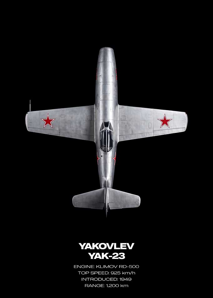 Yakovlev Yak-23 Jet Fighter