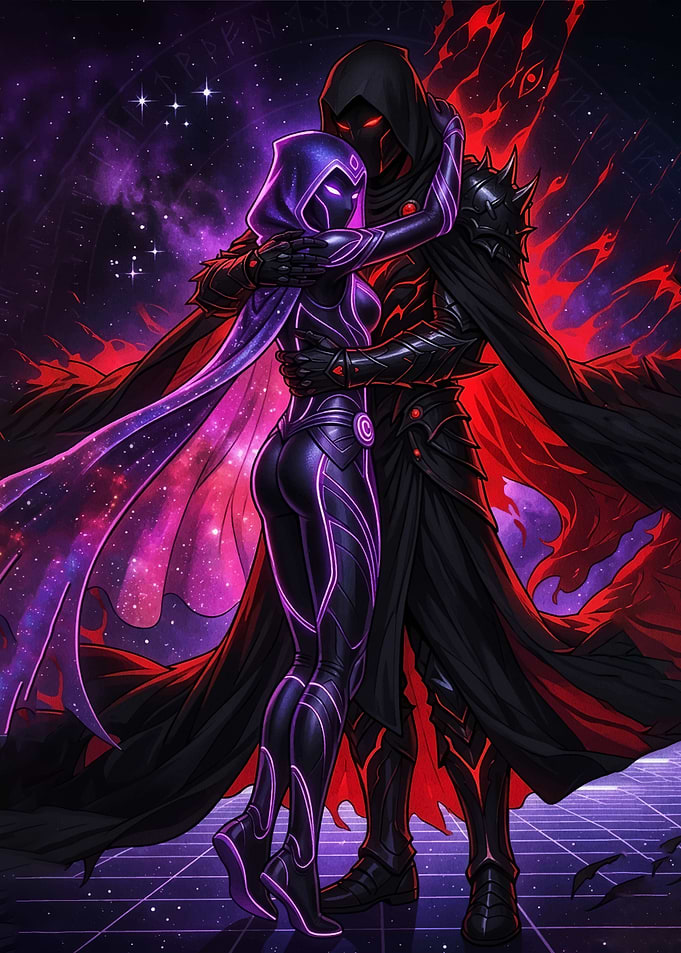Cosmic Embrace of Dark Figures