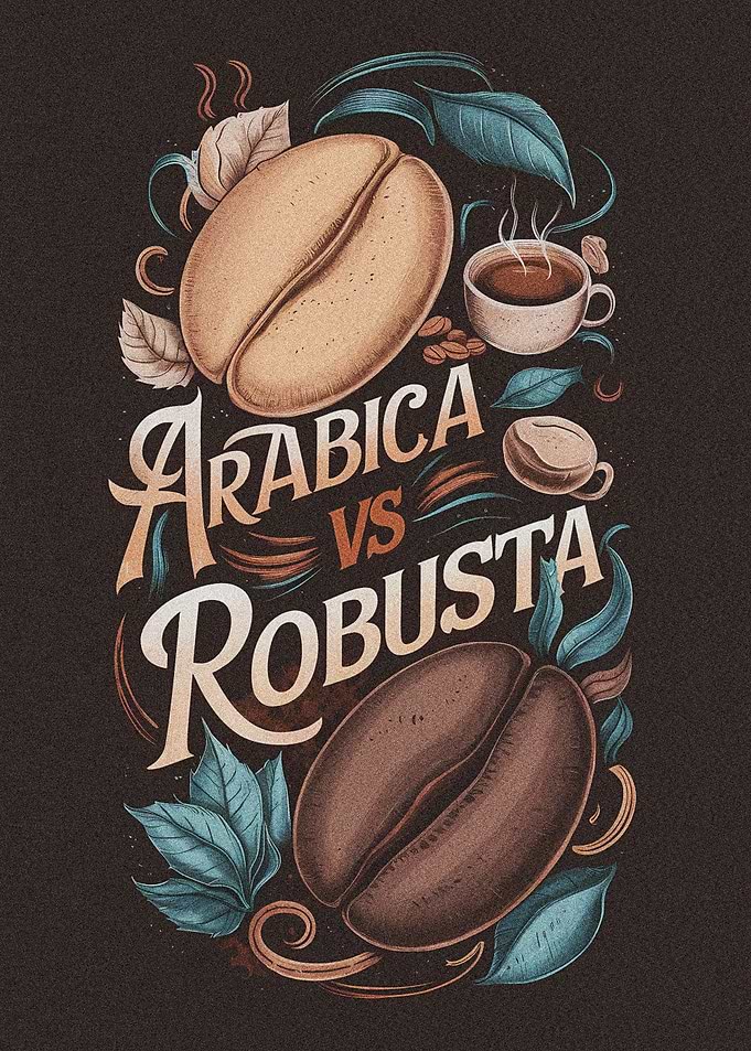 Arabica vs Robusta Coffee Beans