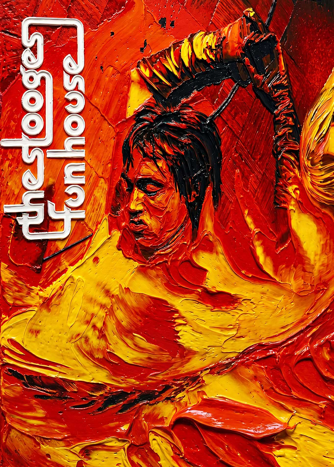 Fun house Album Cover Art Painting