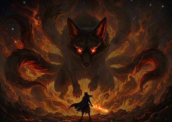 Nine-Tailed Fox vs Warrior