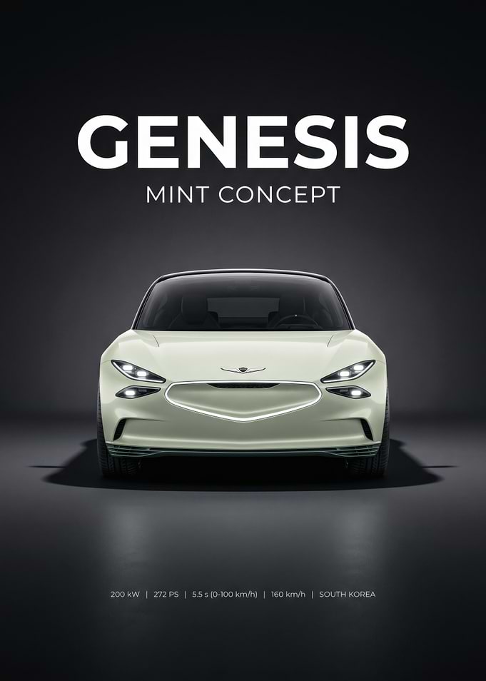 Genesis Mint Concept Car