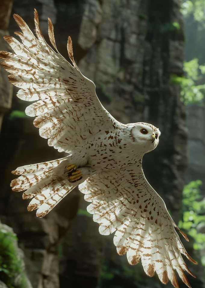 Snowy Owl in Flight