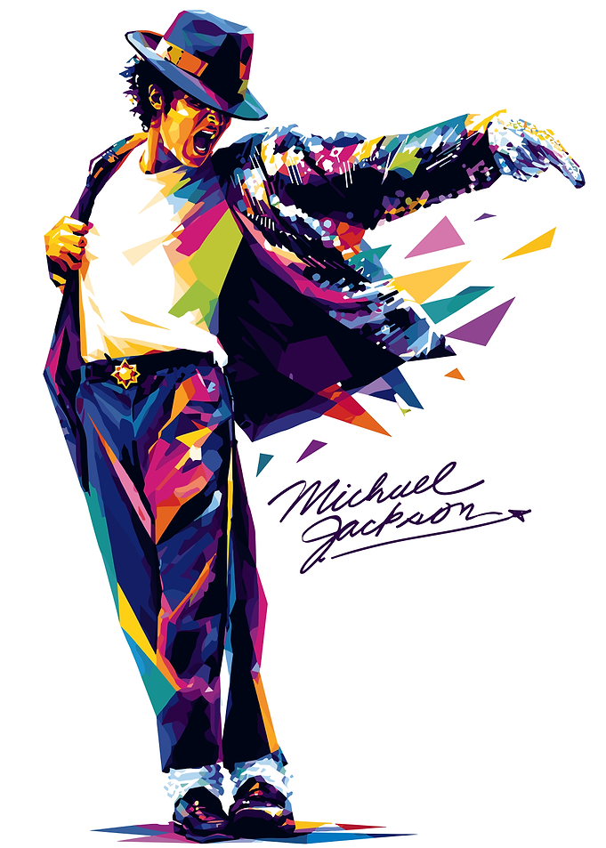Michael Jackson Pop Art Portrait