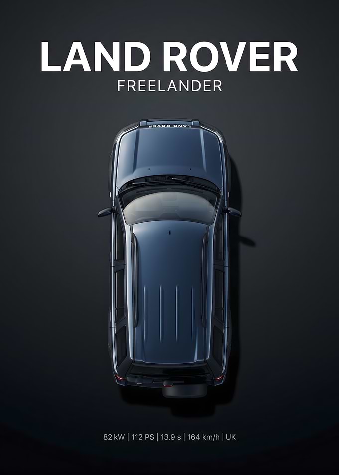 Land Rover Freelander Top View