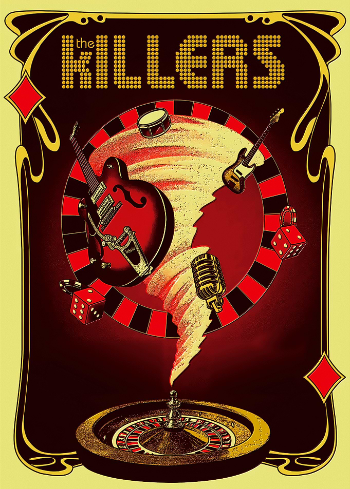 The Killers Band Poster