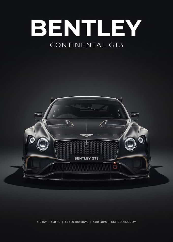 Bentley Continental GT3 Race Car