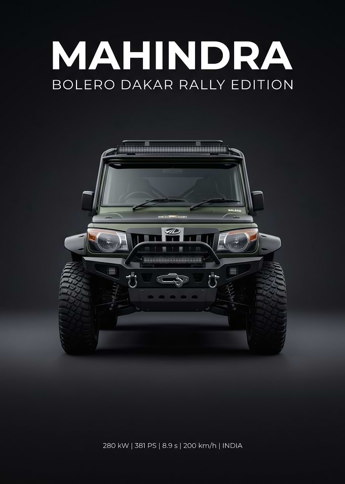 Mahindra Bolero Dakar Rally Edition