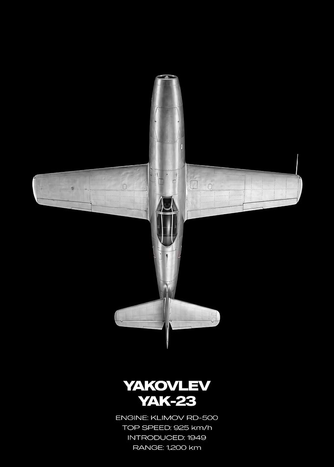 Yakovlev Yak-23 Jet Fighter
