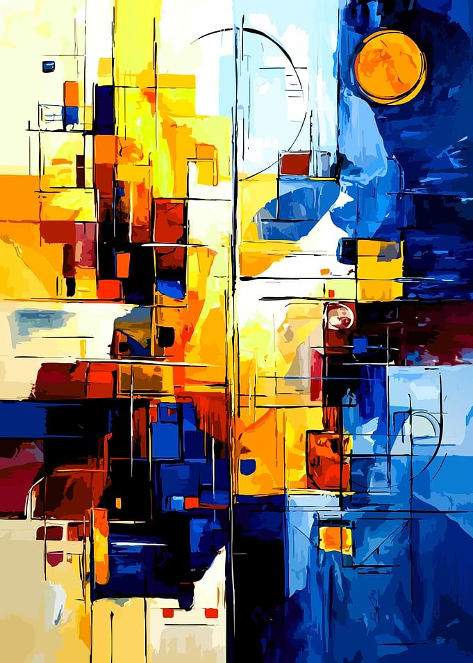 Abstract Geometric Composition