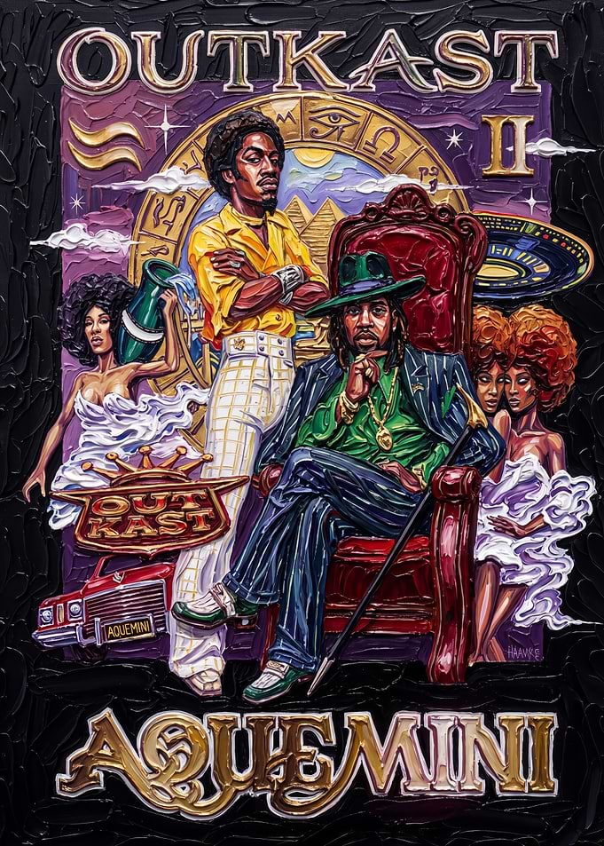 Aquemini Album Cover Art Painting