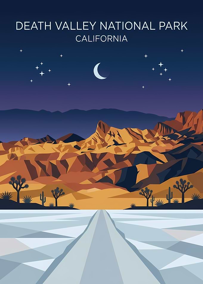 Death Valley National Park Poster