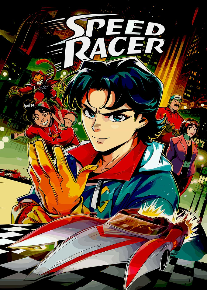 Speed Racer Anime Poster