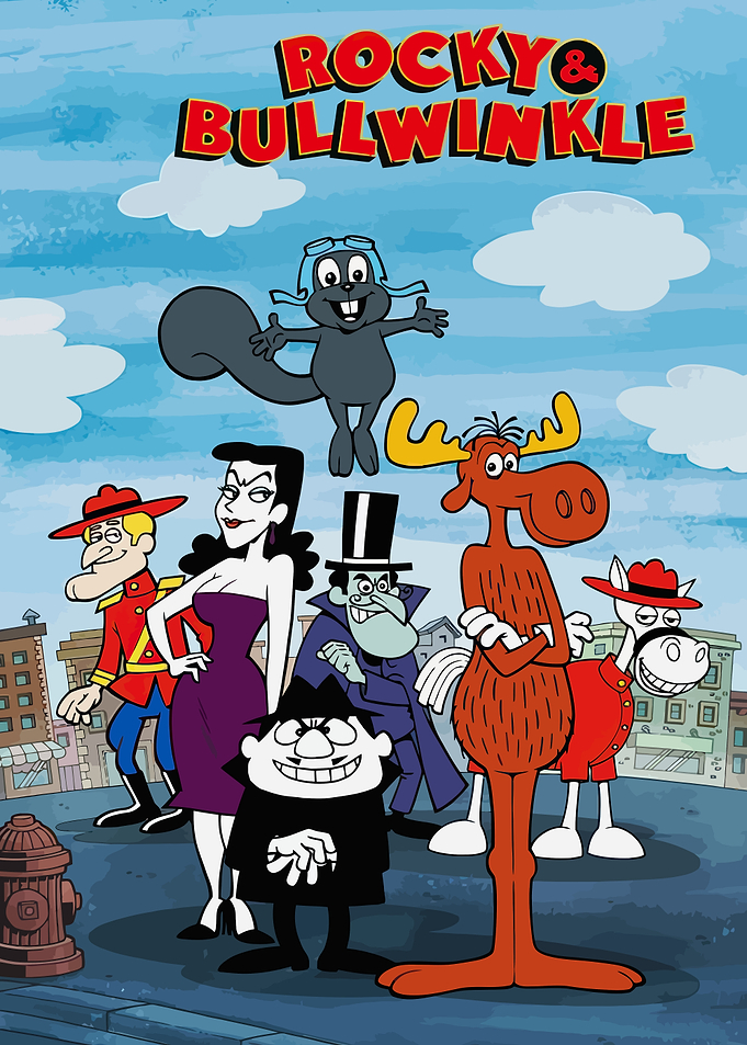 Rocky and Bullwinkle Characters