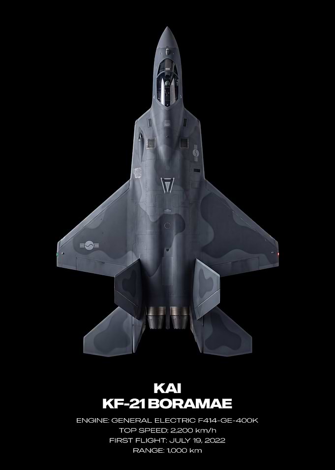 KAI KF-21 Boramae Jet Fighter