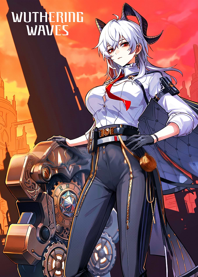 Wuthering Waves Anime Character