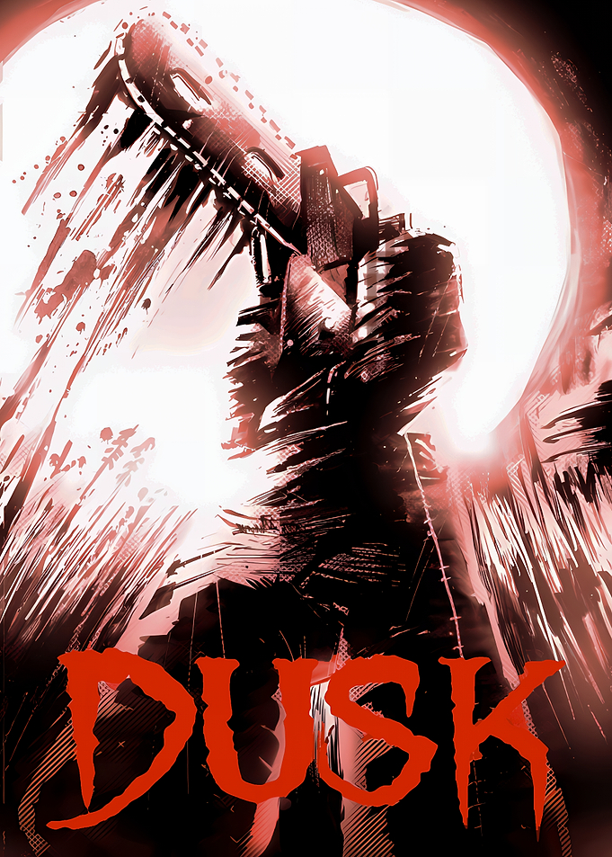 Dusk Video Game Poster