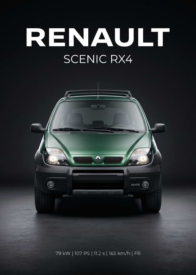 Renault Scenic RX4 Front View