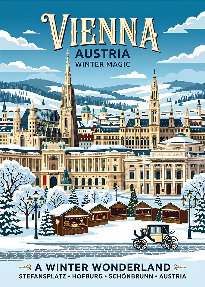 Vienna Winter Magic Poster