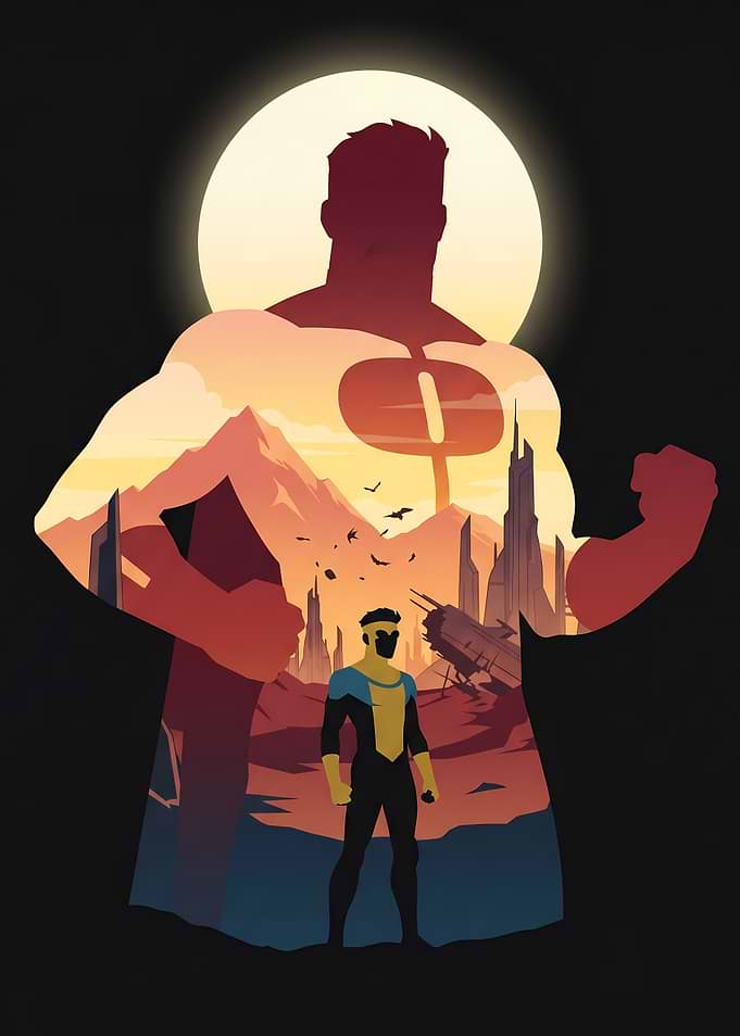 Invincible Silhouette Landscape