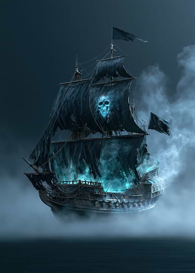 Ghost Pirate Ship