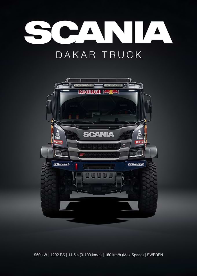 Scania Dakar Rally Truck