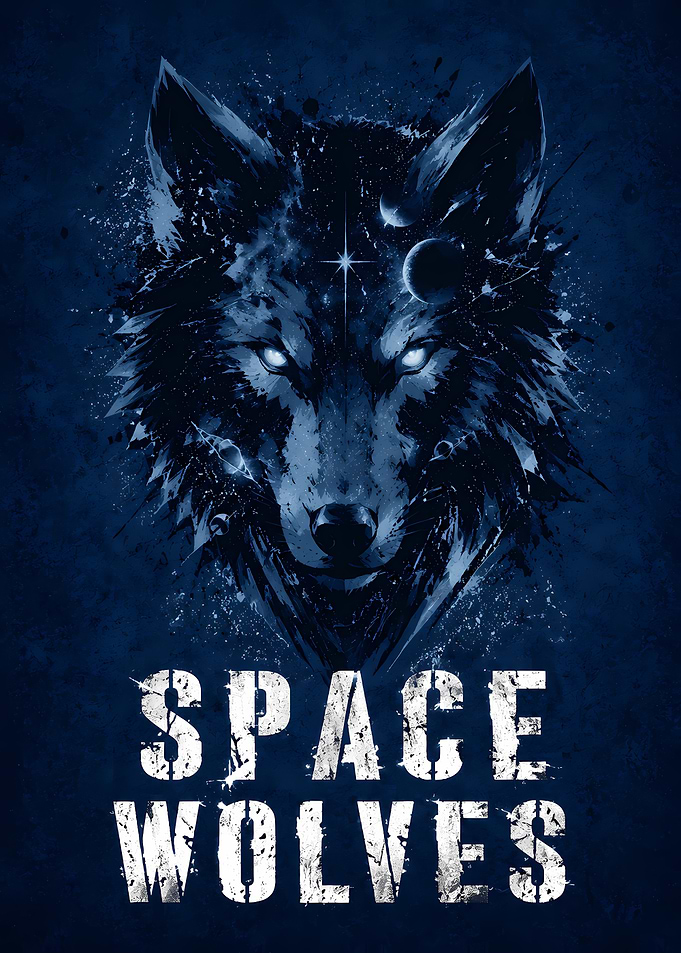 Space Wolves Wolf Art