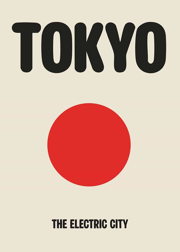Tokyo The Electric City Poster