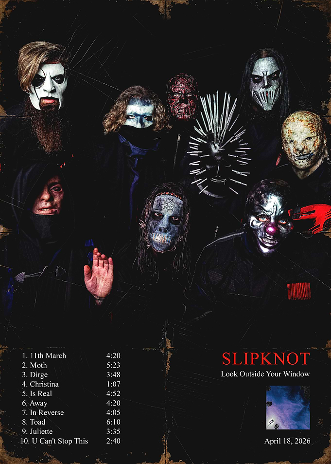 Slipknot 'Look Outside Your Window' Album Art