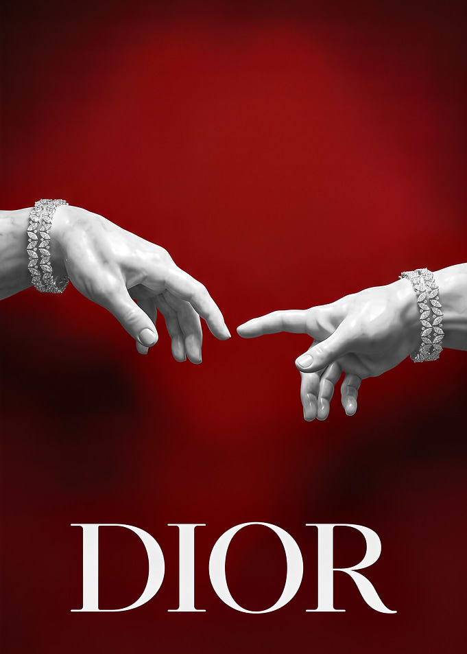 Dior Hands with Bracelets