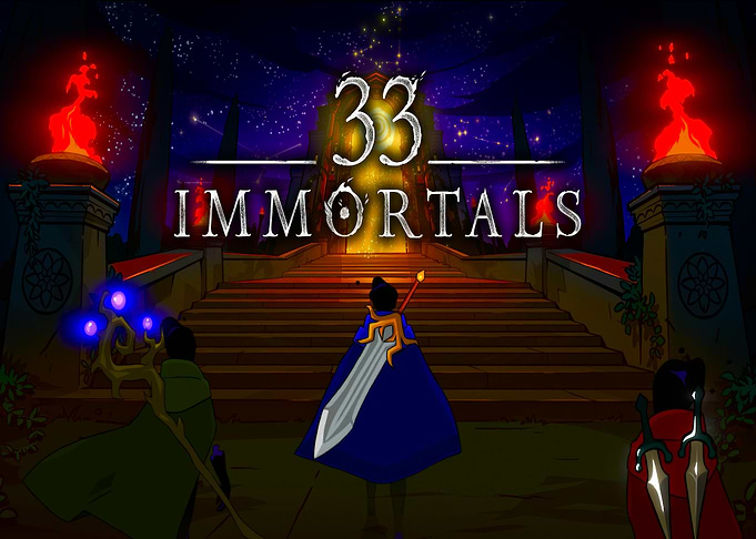33 Immortals Game Art