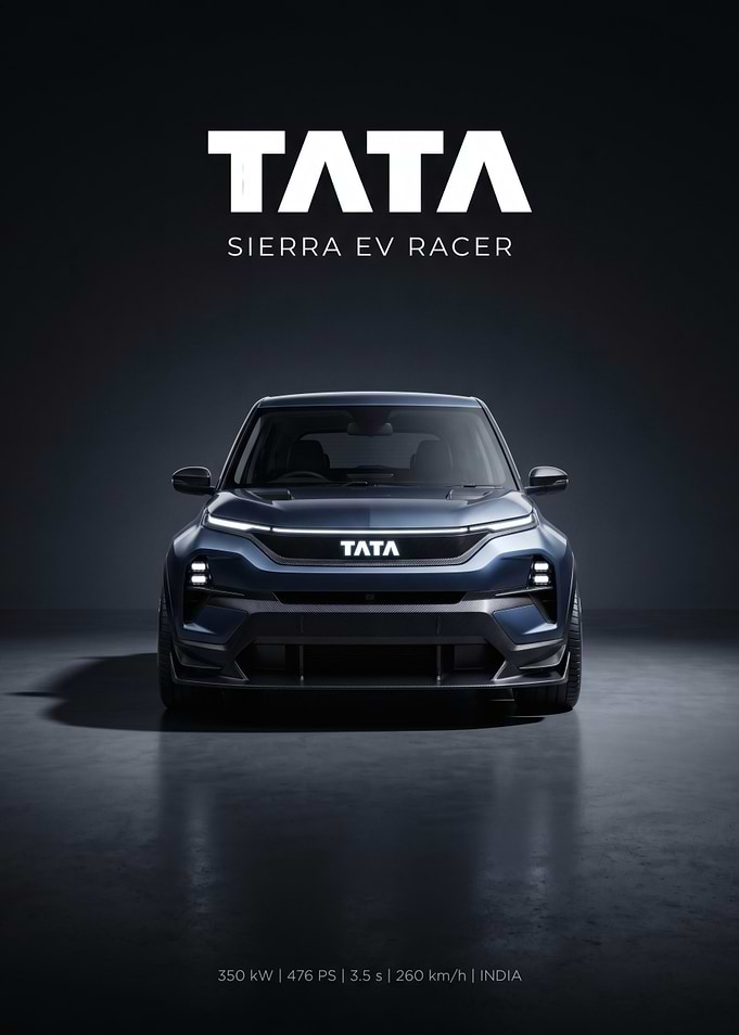 Tata Sierra EV Racer Concept Car