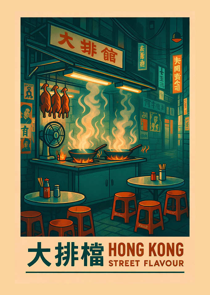 Hongkong Food Street Flavour