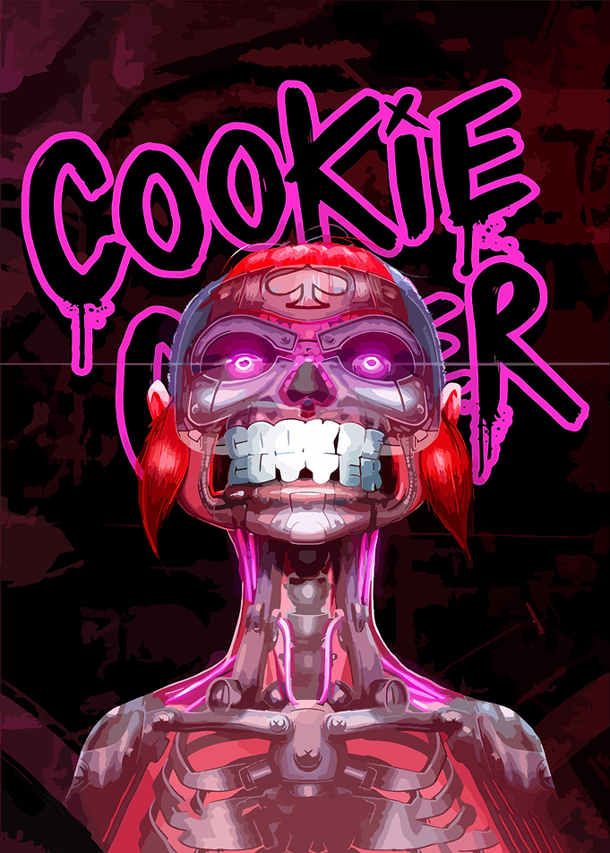 Skull with Pink
