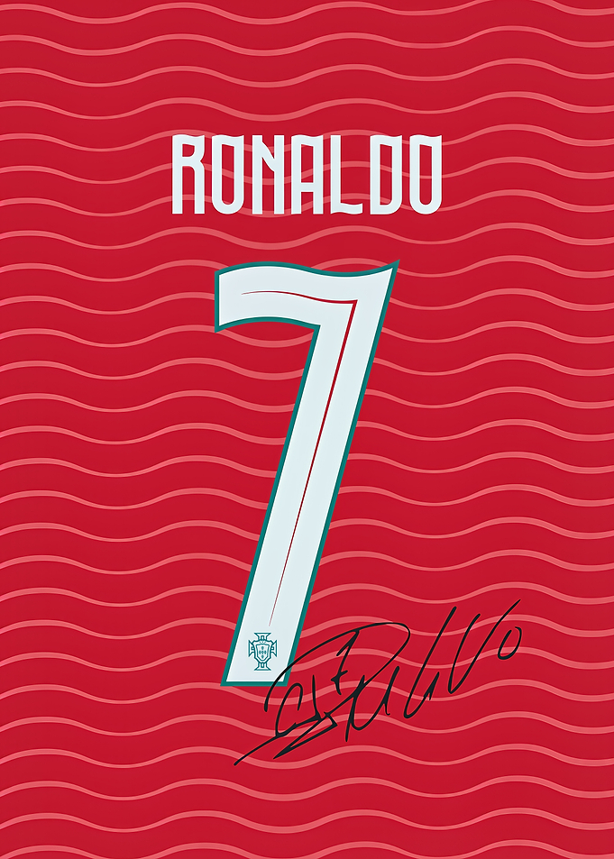 Cristiano Ronaldo 2026 Jersey Art
