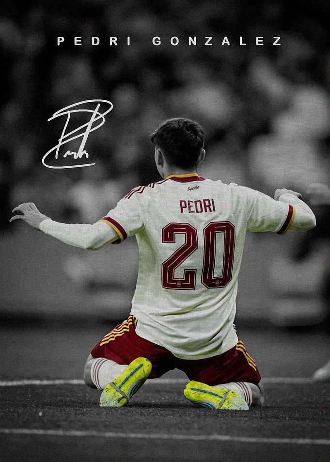 Pedri Gonzalez Soccer Jersey