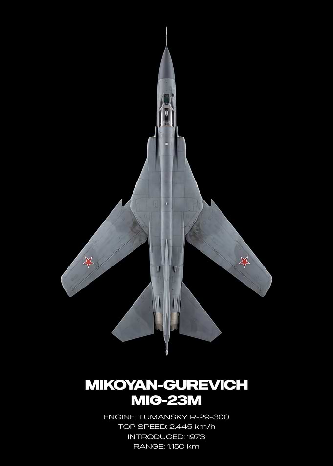Mikoyan-Gurevich MiG-23M Jet Fighter