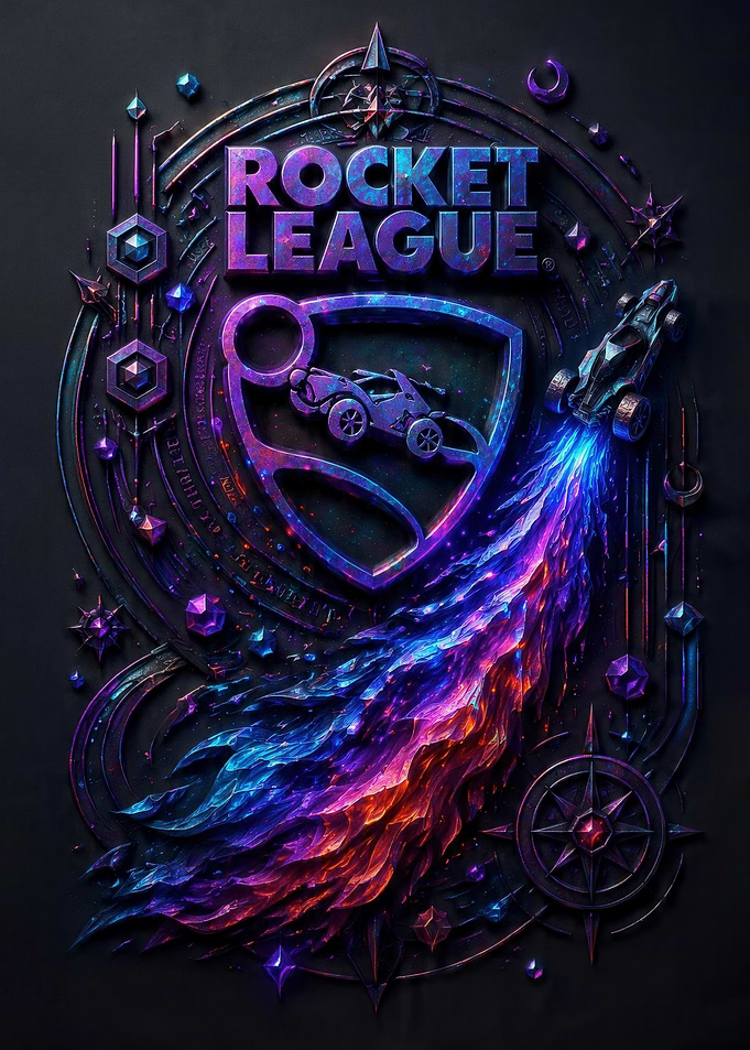 Rocket League Cosmic Emblem