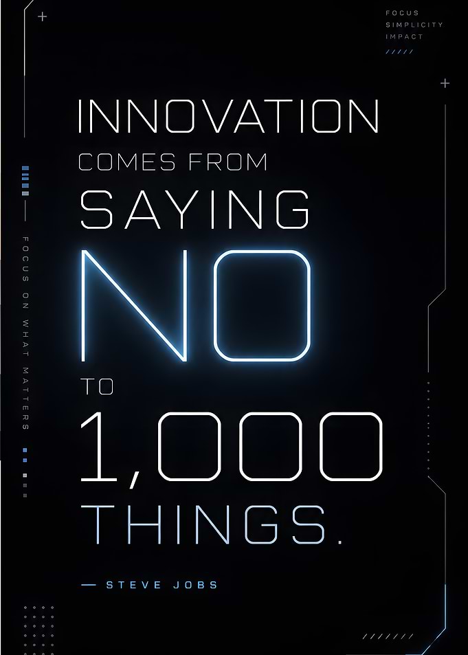 Steve Jobs Innovation Quote