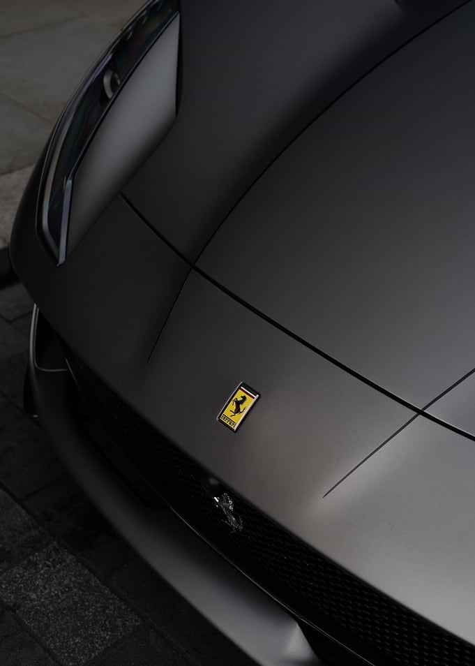 Ferrari 812 hood emblem
