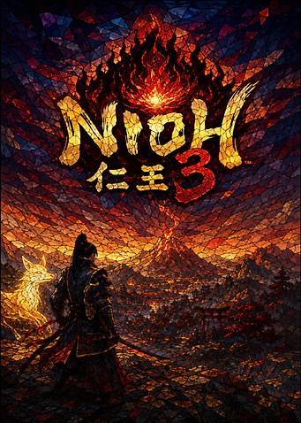 Nioh 3 Stained Glass Art