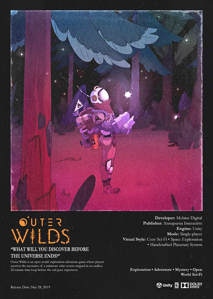 Outer Wilds Game Poster