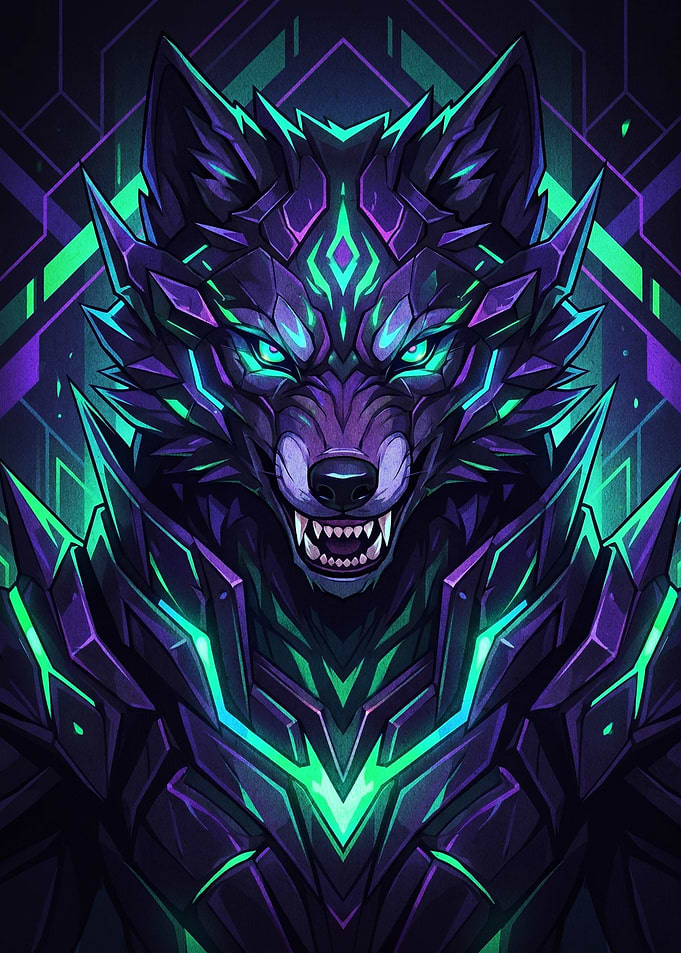 Cyberpunk Wolf Warrior