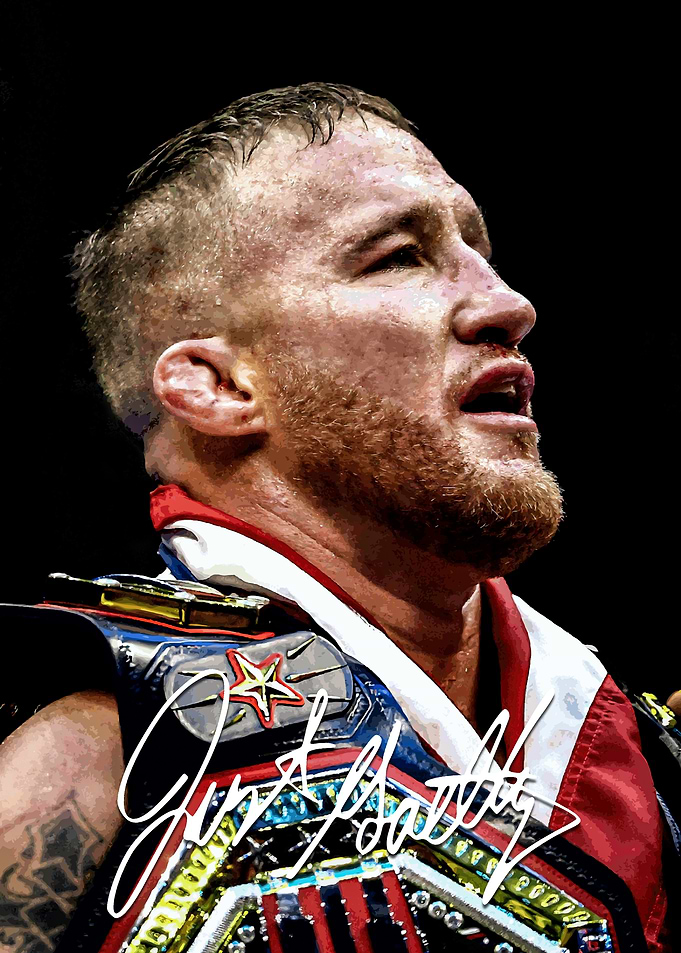 Justin Gaethje Championship Belt