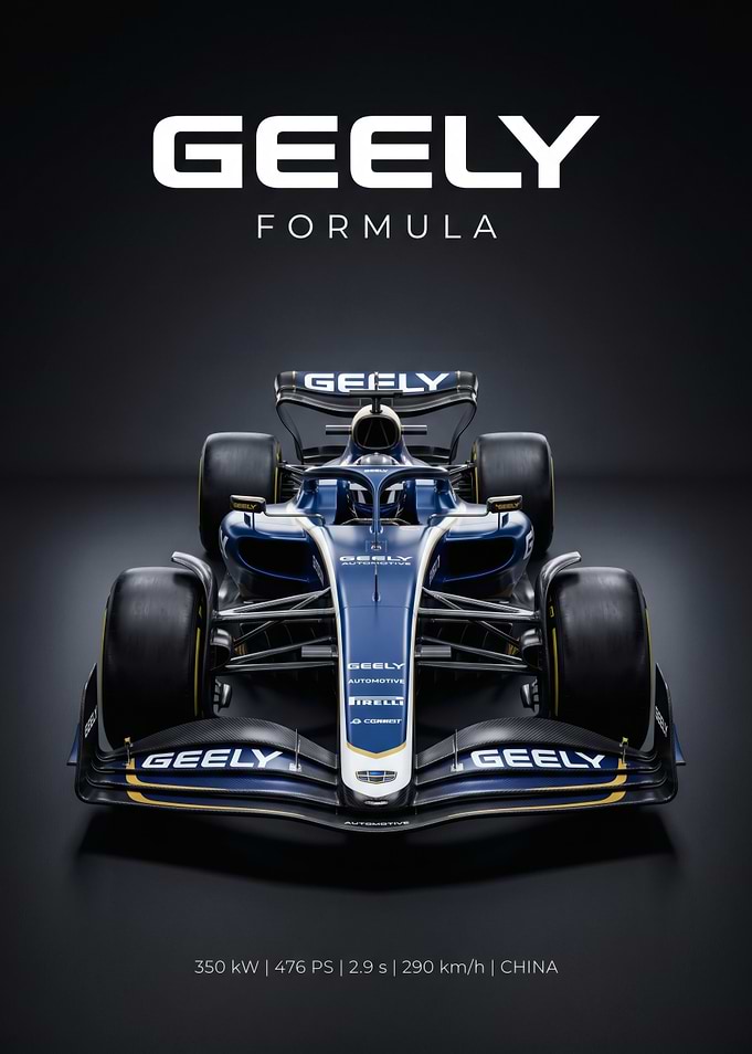 Geely Formula Racing Car